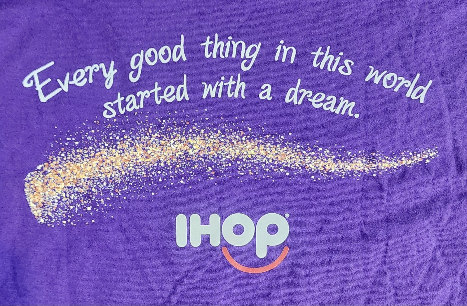 2023 Warner Bros Willy Wonka IHOP Promo T-Shirt Unisex No Size Tag