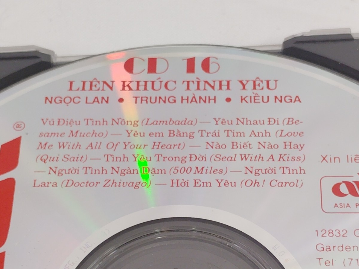 Various Artists CD: Asia CD 16 Vietnamese Vintage 1988 PLEASE READ