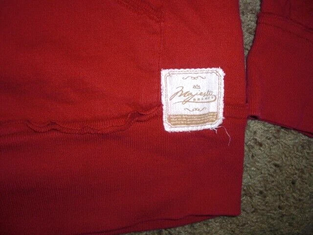 CLEVELAND CAVALIERS Cremallera Completa Algodón Retro Majestuoso Clásico Hecho en EE. UU. Sudadera con Capucha Yth L Foto 3 de 4