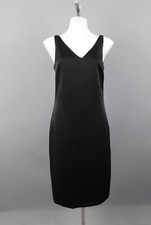 Banana Republic Women Dress, Size 4, Brown/Gold, 84% Rayon, 16% Nylon
