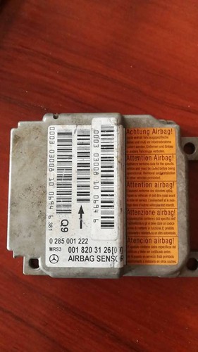MERCEDES BENZ A KLASSE 168 AIRBAGMODUL STEUERGERÄT 0018203126 0285001222