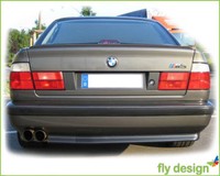 Autospoiler Klassiker Passend FüR BMW E34 5Er, 1988-1996 Abrisskante, Heck, Tai