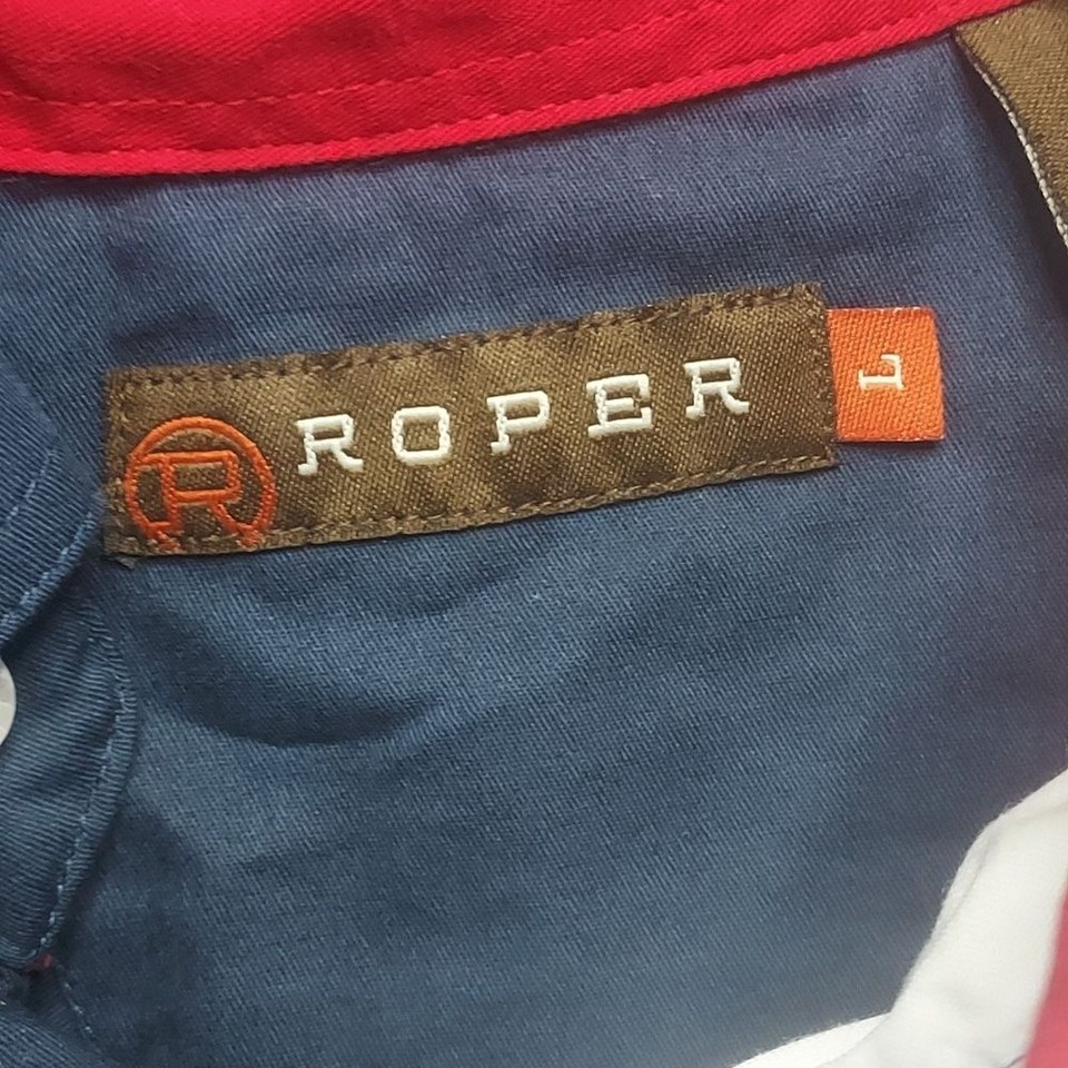 Roper Texas flag men's shirt | eBay