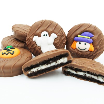 Philadelphia Candies Halloween Pumpkin Asst Milk Chocolate Covered OREO  Cookies