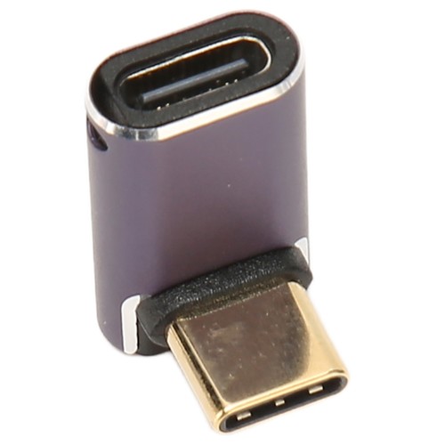 USB4.0 C Right Angle Adapter 40Gbps USB C Female To USB C Male Adapter - Zdjęcie 17 z 22