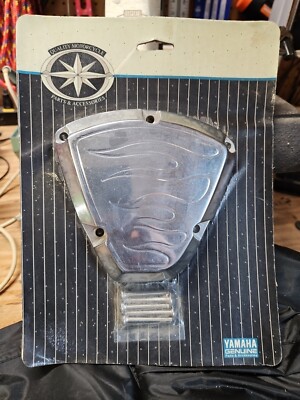 Yamaha Road Star Warrior Billet Flame Cam Cover
