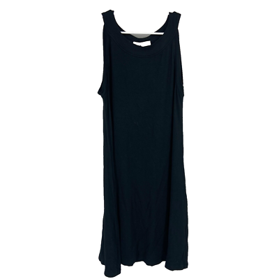 black flowy tank dress Womens Black Dress main image 0
