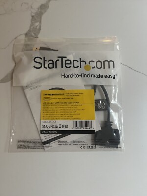 StarTech.com SATA to USB Cable - USB 3.0 to 2.5  SATA III Hard Drive Adapter -