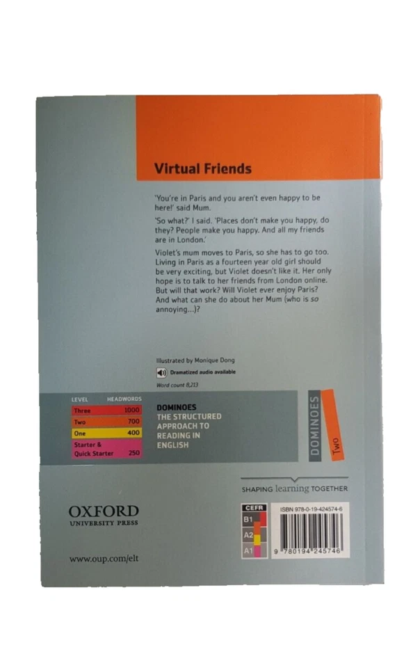 OXFORD UNIVERSITY PRESS, Linguistics book : Virtual Friends, Helen Salter(1 pc.) - Image 4 of 4
