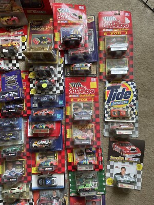 Nascar Diecast 1:64 Preowned Lot of 50+ Vintage 1990s And Extras