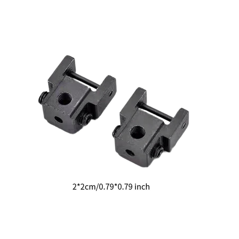 2x Scroll Saw Blade Holder Clamp Conversion Replacement Wire Saw Clamps