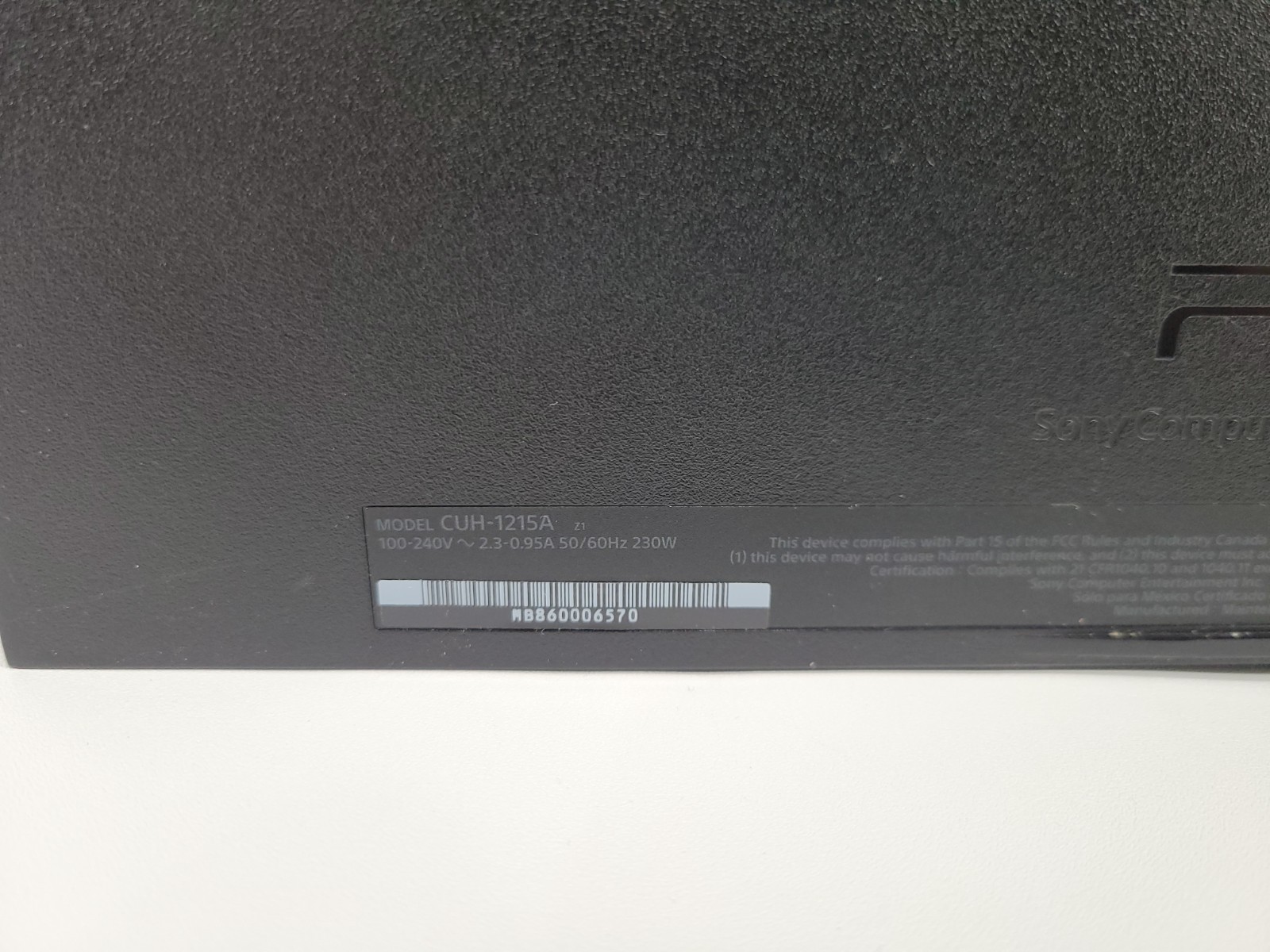 Sony PlayStation 4 PS4 Black 500GB Video Game Console w Controller & Game Tested