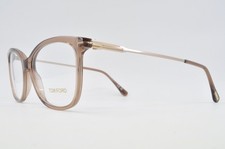 Tom Ford Eyeglasses FT5510 045 Shiny Light Brown, Size 52-17-140