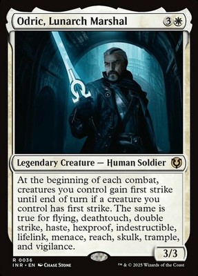 1x Odric, Lunarch Marshal - Foil MTG - Innistrad Remastered - NM-Mint