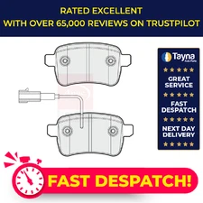 Brake Pads Set fits ALFA ROMEO GIULIETTA 940 1.4 Rear 10 to 20 71770092 77365357