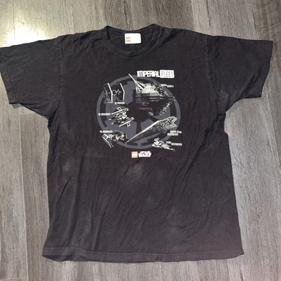 Lego Star Wars Youth XL (18-20) Shirt Imperial Fleet Black