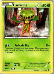 Carnivine 5/113 Legendary Treasures Uncommon