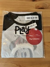 Little Sleepies Mickey Fair Isle Long Sleeve Shirt Size 10 NIB