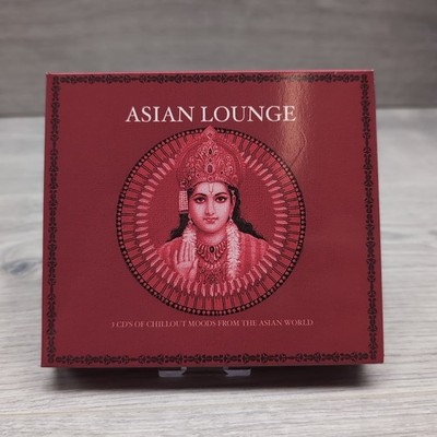Asian Lounge - Various Artists  -3CD Boxset - 2004 Beechwood Music - VG Cond 