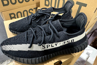 adidas Yeezy Boost 350 V2 Core Black White  Oreo  BY1604 Men s Size 10.5