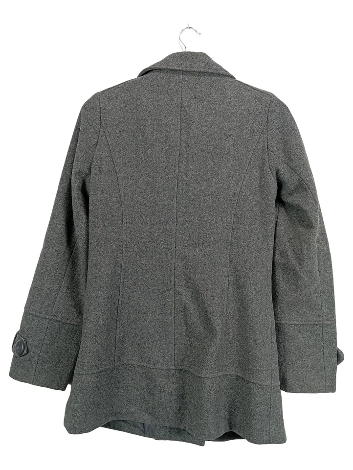 3 Suisses Collection Manteau Femme Gris Laine (EU 32, INT XXS) - Photo 2/3