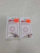 2x Arttista #1216 - Farmers Daughter - O Scale Figure - Model Trains - NEW