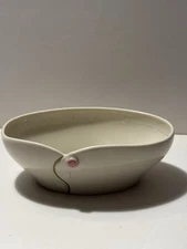 Lenox Simply Said Sandra Magsamen White Porcelain W/ Pink Roses Trinket Dish