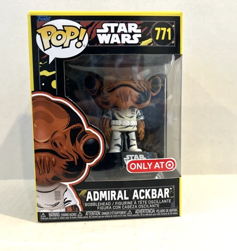 FUNKO POP! STAR WARS ADMIRAL ACKBAR 771 NEW in BOX