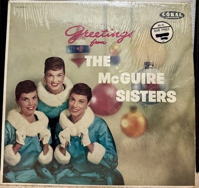 Greetings From The McGuire Sisters 1958 Mono LP