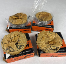 18590/18520 TIMKEN 4 Sets Tapered Roller Bearing - Made In USA -NOS Jaguar