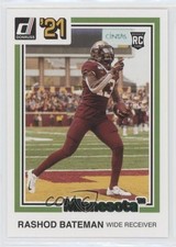 2021 Panini Chronicles Draft Picks Donruss Retro Green Rashod Bateman #43 0it8