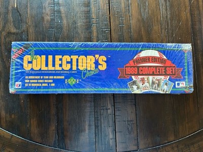 1989 Upper Deck Baseball Complete Set Factory Sealed! Ken Griffey Jr. RC!!