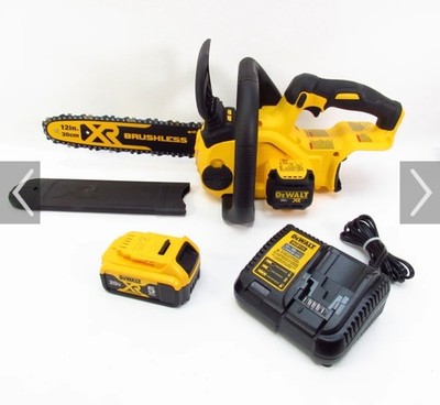 DEWALT 20V MAX XR 12  Chainsaw Kit DCCS620P1 Brushless