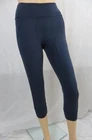 Lululemon Navy Blue Pants Cropped Leggings Jogger Pockets Banded Ankle Size 2