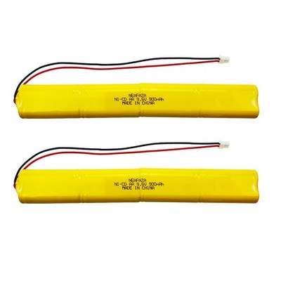 BBAT0043A Ni-Cd 9.6V 900mAh Emergency Light Lighting Fixture Battery Compatib...