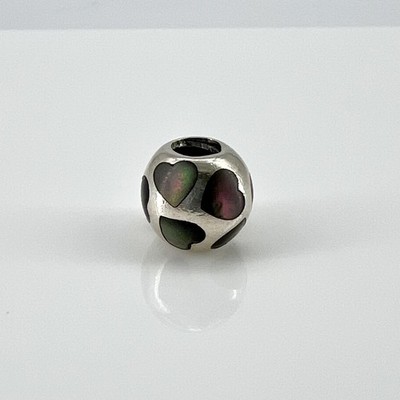 Pandora Charm Herz Perlmutt Silber 925 Tausendstel (22 ct) 3,76g