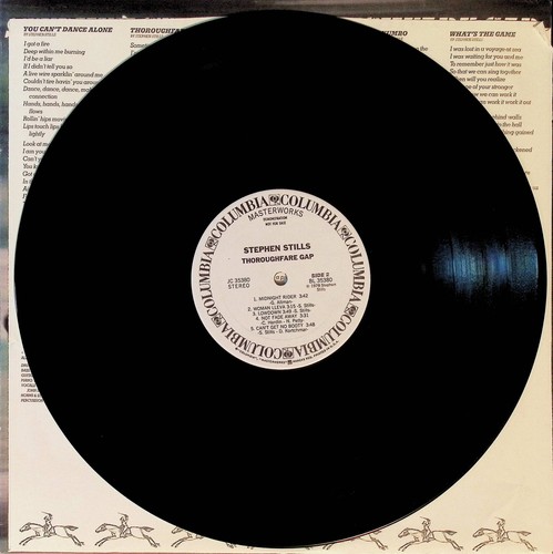 WL PROMO Stephen Stills Thoroughfare Gap Columbia JC35380 NM - Picture 3 of 5
