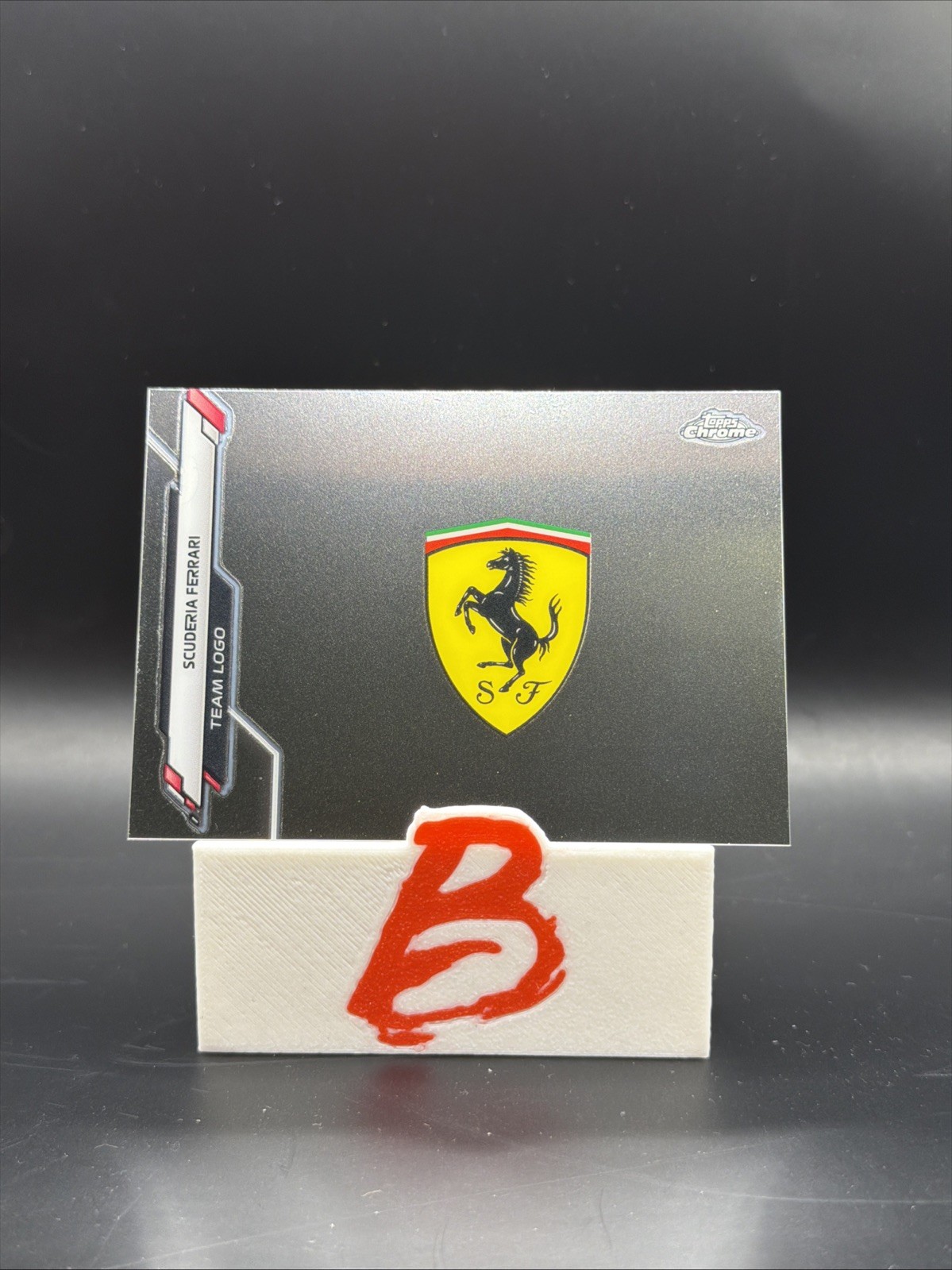 2020 Topps Chrome F1 Racing Scuderia Ferrari Team Logo #113