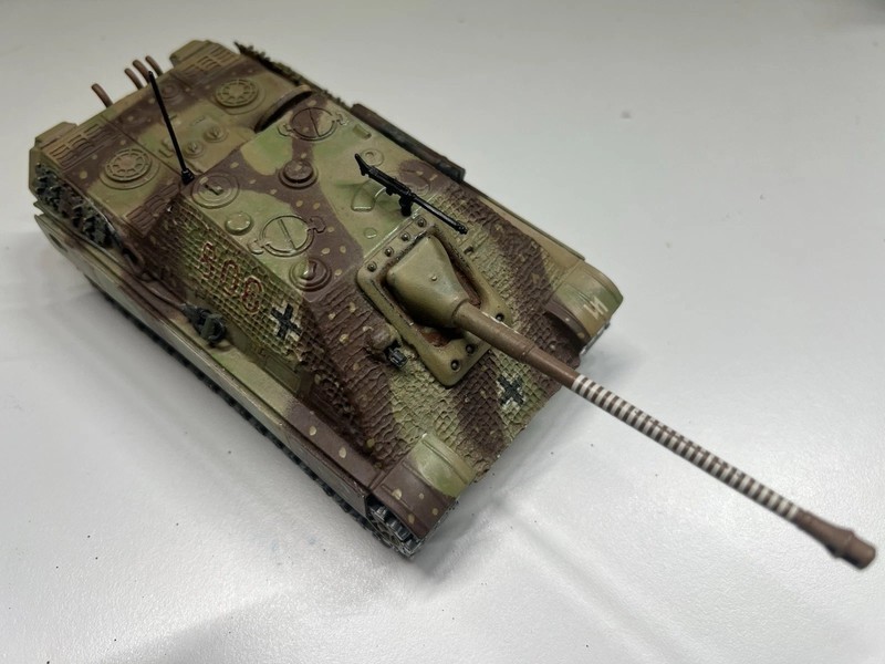 Solido WWII Jagdpanther UPPER ONLY Zimmerit Tank Panzer 1/50 Bolt Action Custom