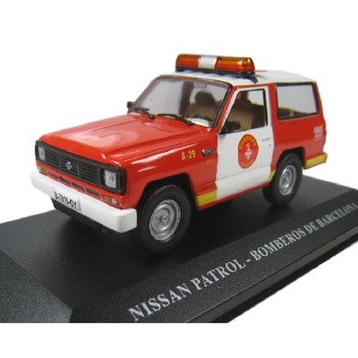 Nissan Patrol Barcelona firefighters 1/43 Ixo Altaya Diecast modelcar