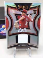 2025 Select ⚾ Chase Burns #SS-CB Selective Swatches (RC) Cincinnati Reds
