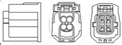 Lambdasonde 595Mm für Mazda 3 BK Limo 03-09