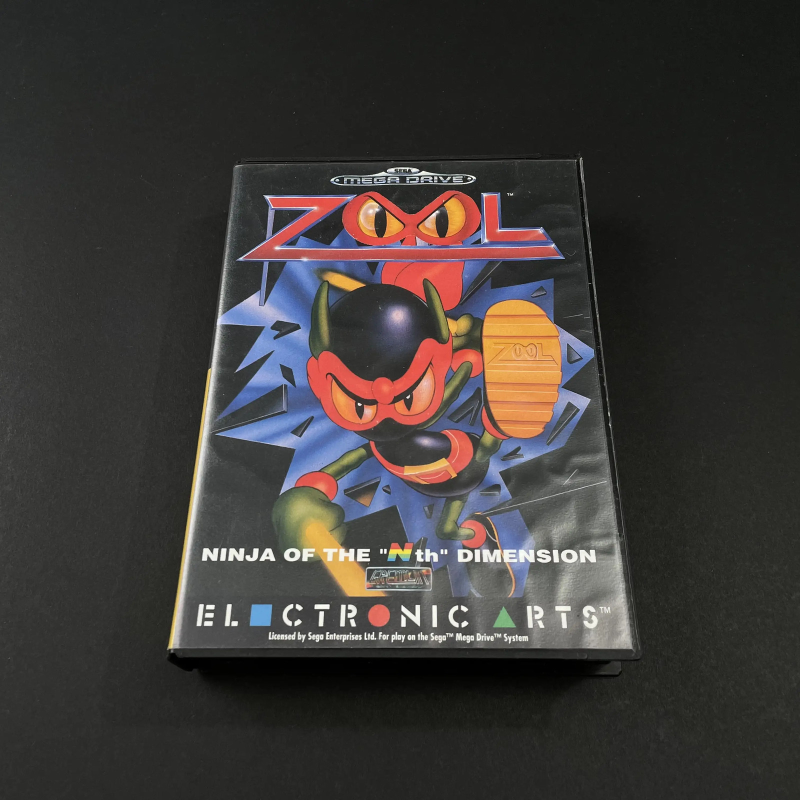 SEGA Megadrive Zool: Ninja of the ''Nth'' Dimension EUR Trés Bon état