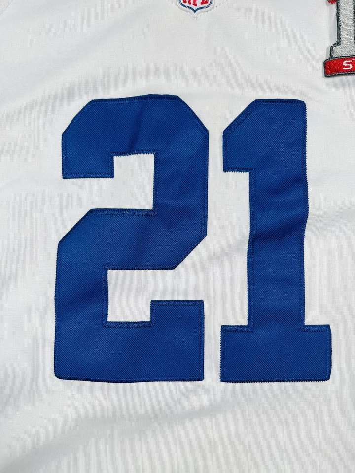 Dallas Cowboys Jersey Women’s? XL NFL Ezekiel Elliott 21 Super Bowl LI Nike - Image 4 of 4