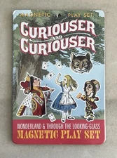 UPG Alice In Wonderland Through The Looking Glass Magnetic Play Set