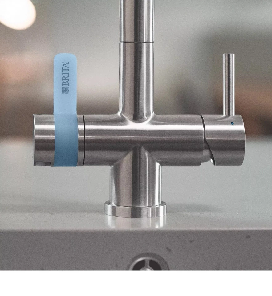 BRITA mypure P1 3-Way Water Filter Tap, Rectangle, Reduces Chlorine & Limescale - Image 4 of 4