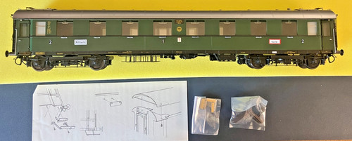 Fulgurex 2592 Spur 0 Messing Personenwagen 1/2 Kl. neuwertiger Zustand OVP #K270 | Zustand: Gebraucht