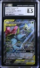 CGC 8.5 Celebi & Venusaur Gx Sm167 Tag Team Tin Pokemon Nm/mint+