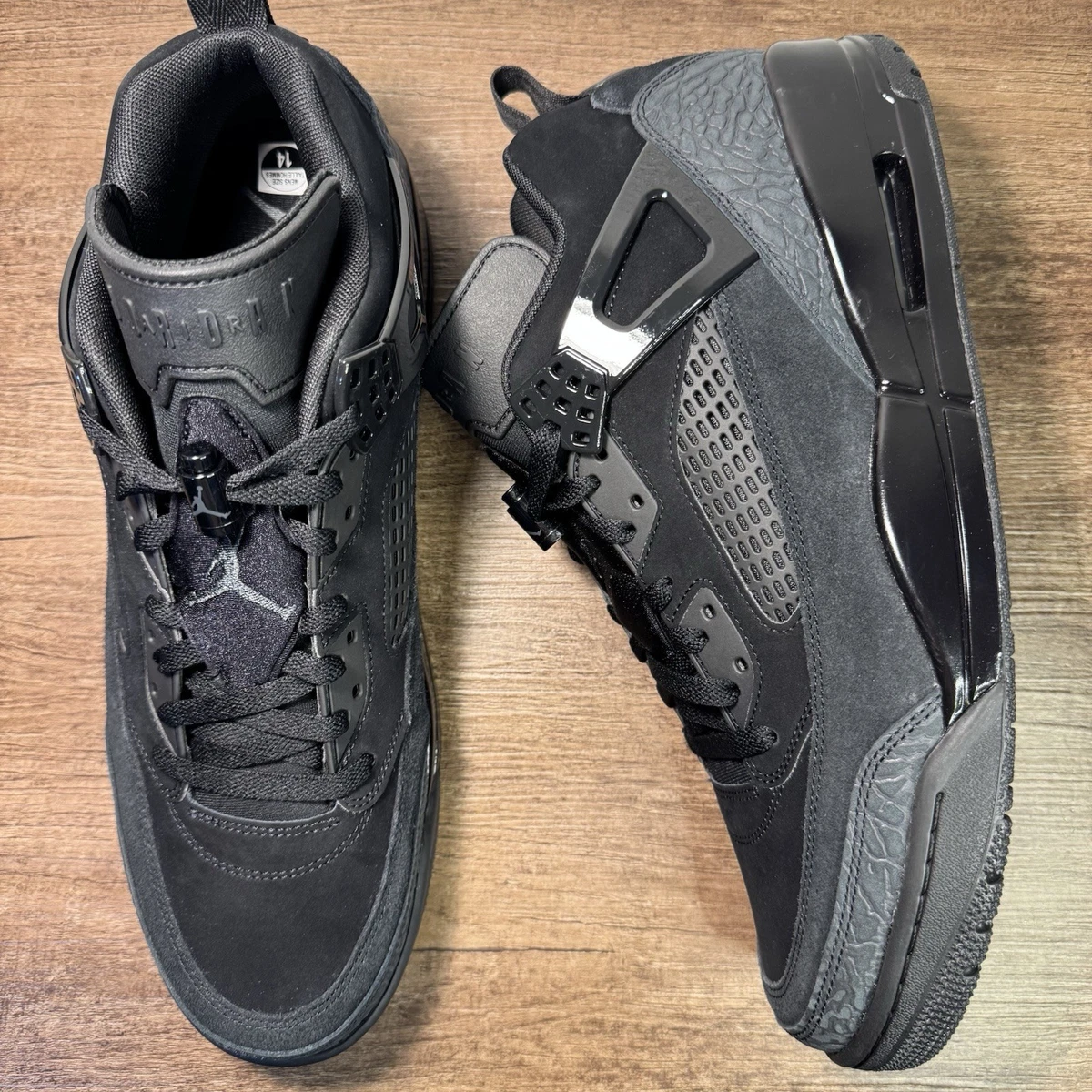 Jordan Spizike Low Black Cat for sale | eBay