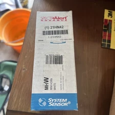 System Sensor MHW SpectrAlert Advance 12/24V Mini-Horn - White Model: 21HN42 NEW